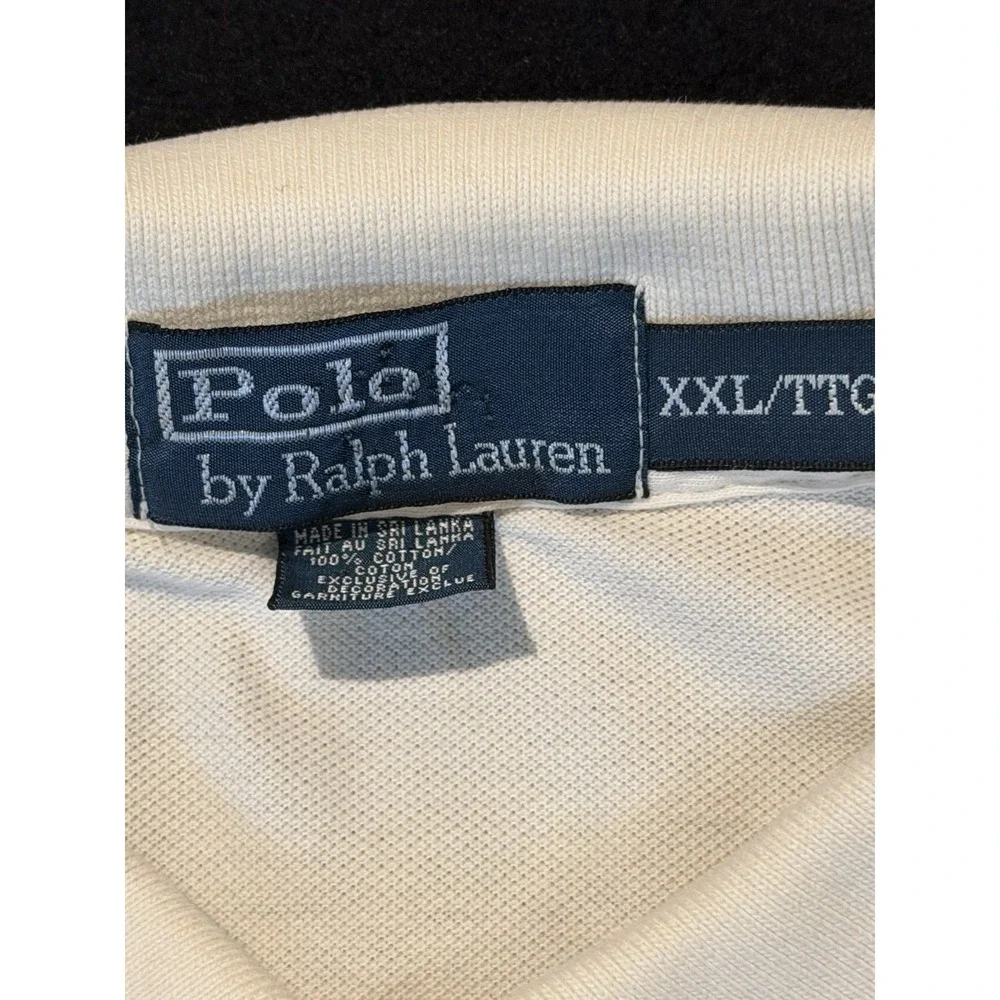 Polo Ralph Lauren NYC Embroidered Triple Pony Mesh Polo Mens XXL/TTG